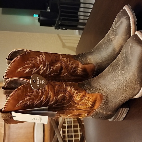 Ariat Other - Ariat Men's Hybrid Big Boy  Earth Orange Boots sz 11D Med